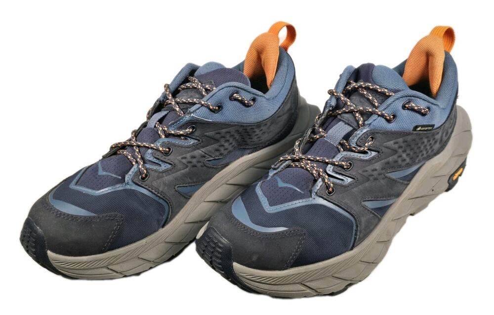Hoka One One Anacapa Low GTX Shoes Men's Size 7D Blue Gore-Tex Trail Hiking